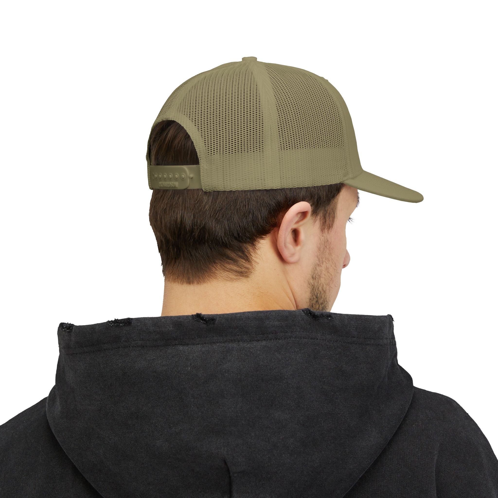 Con Dios | Embroidered Snapback Trucker Cap