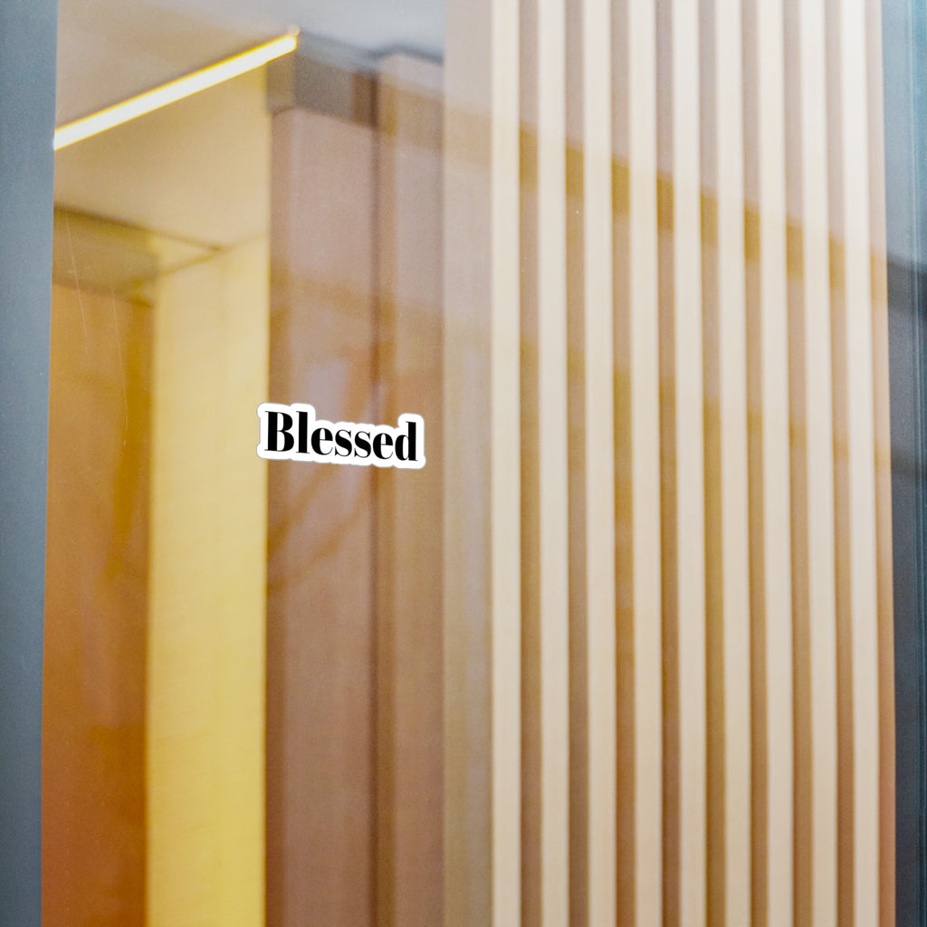 Blessed Kiss-Cut Vinyl Sticker