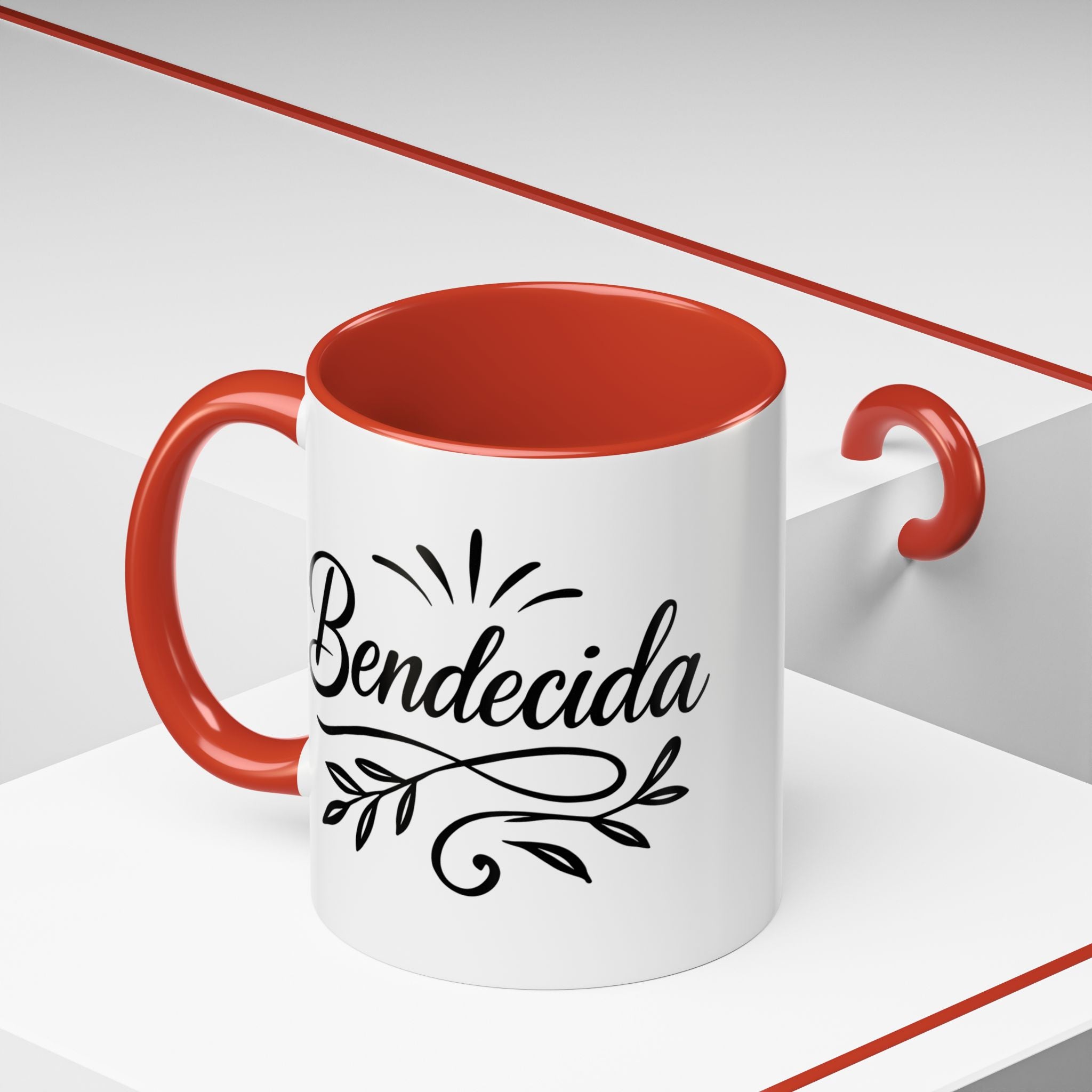 Bendecida | Accent Coffee Mug