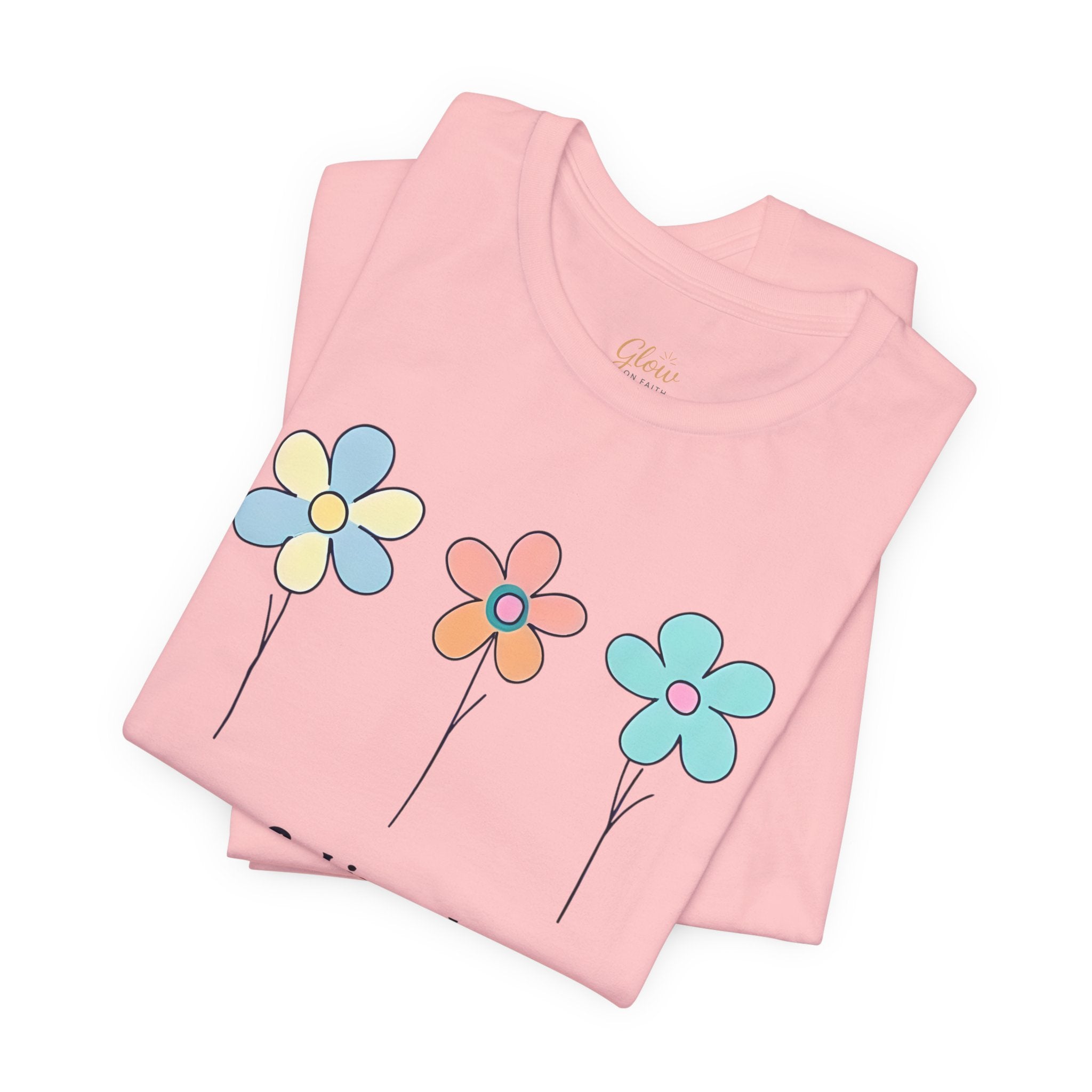 Floral God Is Good | Unisex Short Sleeve Shirt
