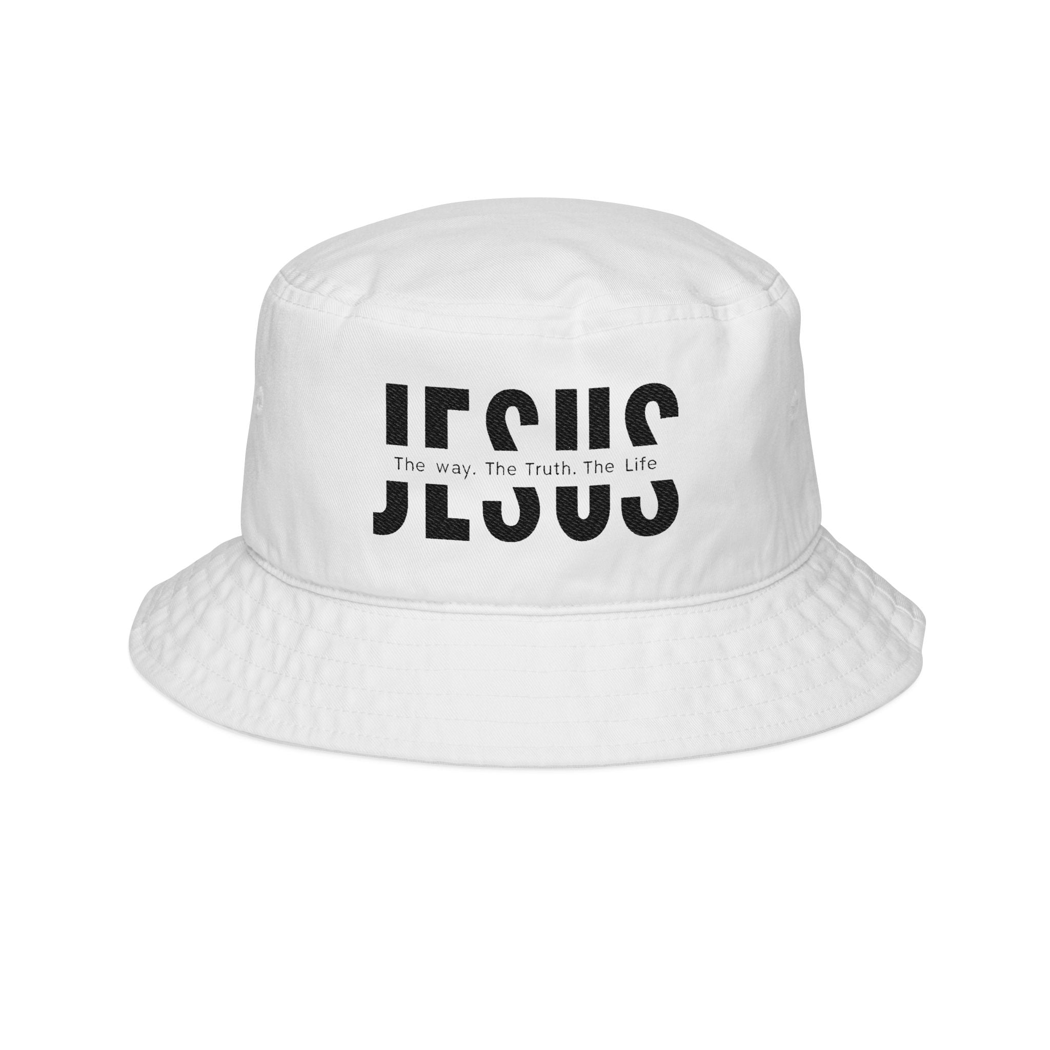 Jesus Bucket Hat with Embroidery