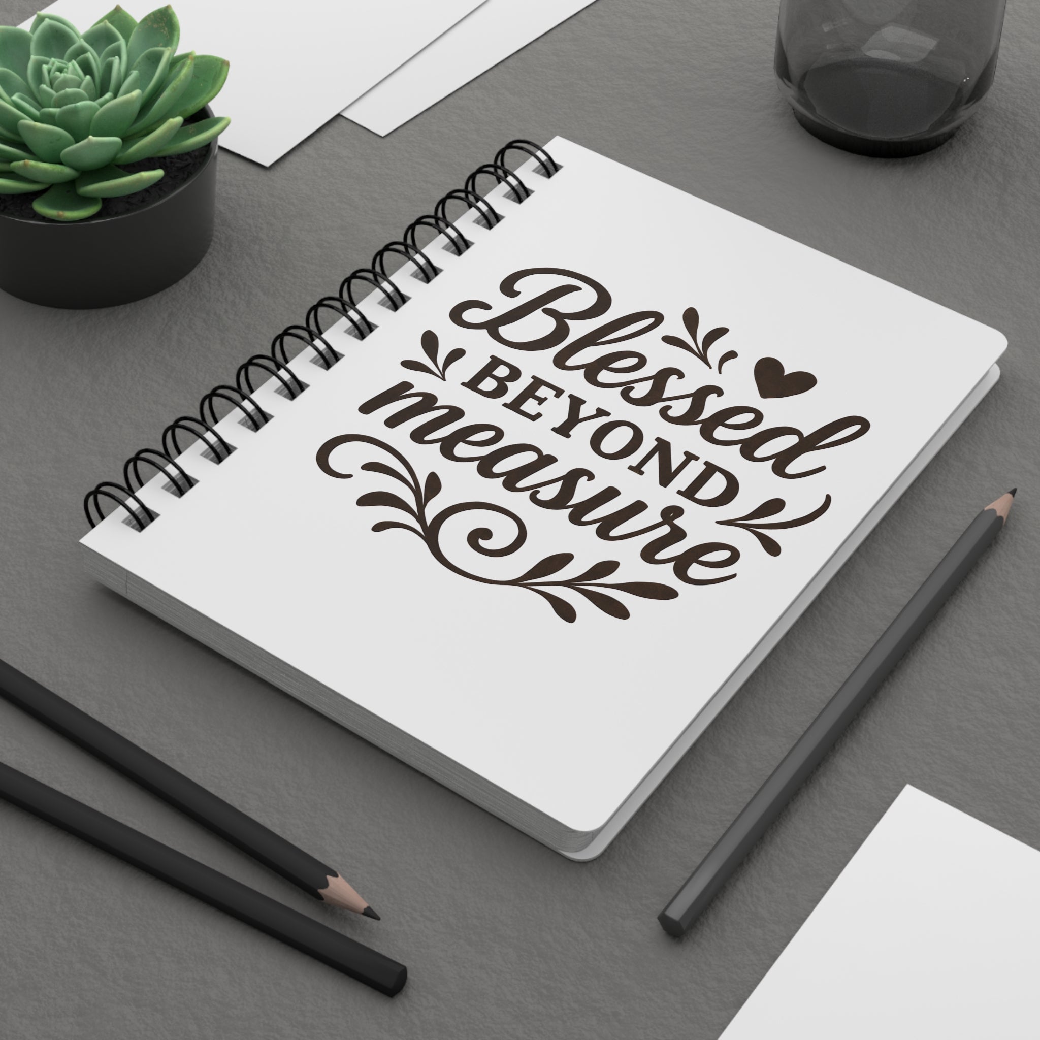 Blessed Beyond Measure | Spiral Bound Journal