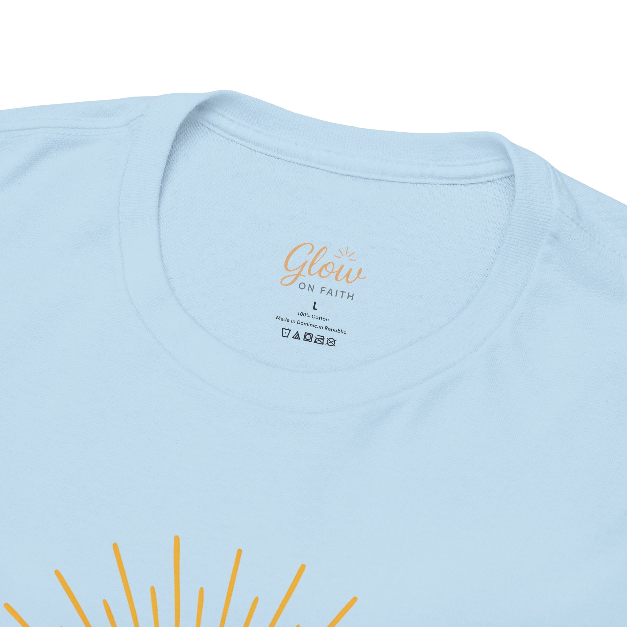 Dios es mi luz. — Salmos 27:1 | Unisex Cotton Tee