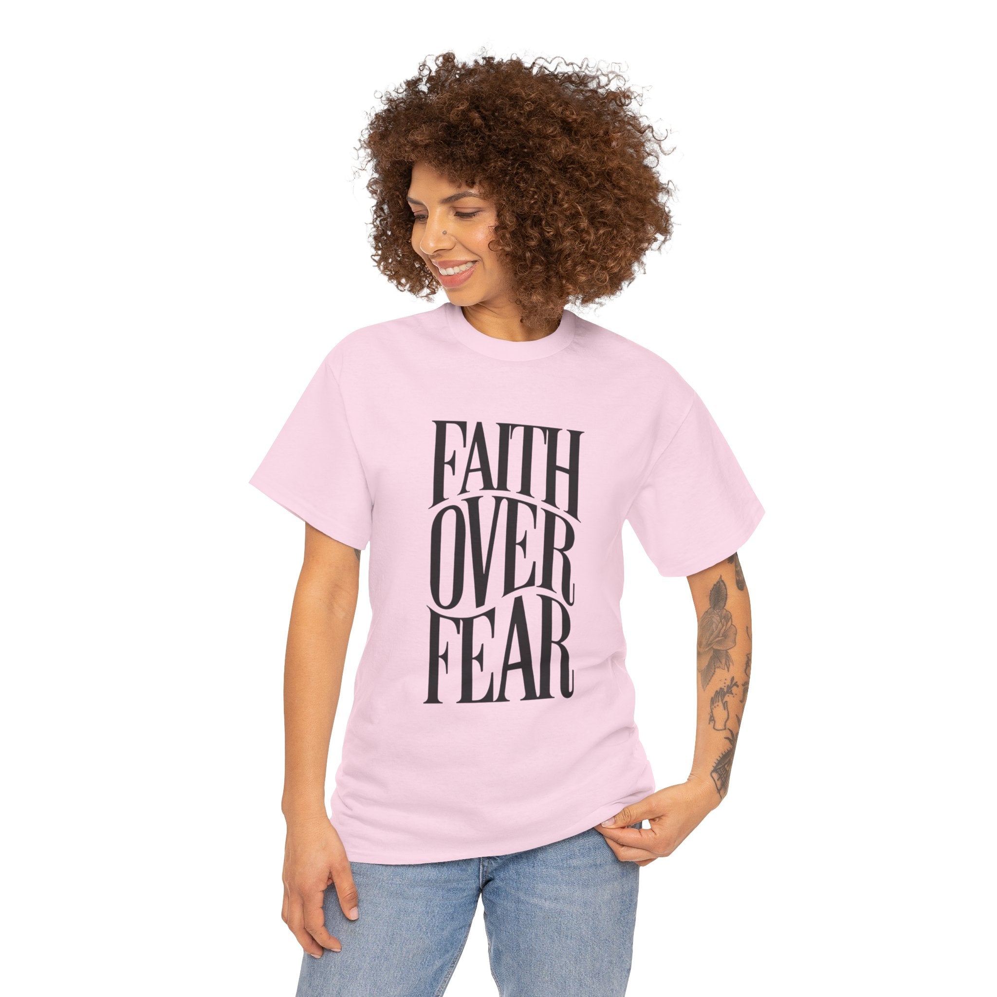 Faith Over Fear | Unisex Cotton Tee