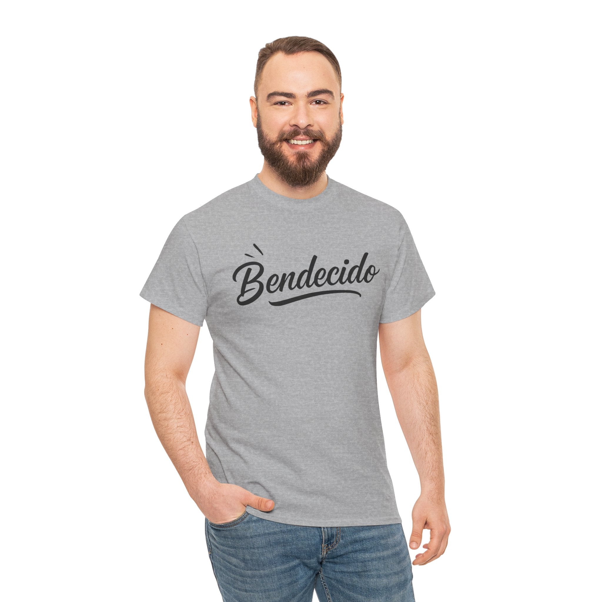 Bendecido (Blessed masculine) | Unisex Heavy Cotton Tee