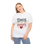 Dios es amor/God is Love | Unisex Heavy Cotton Tee