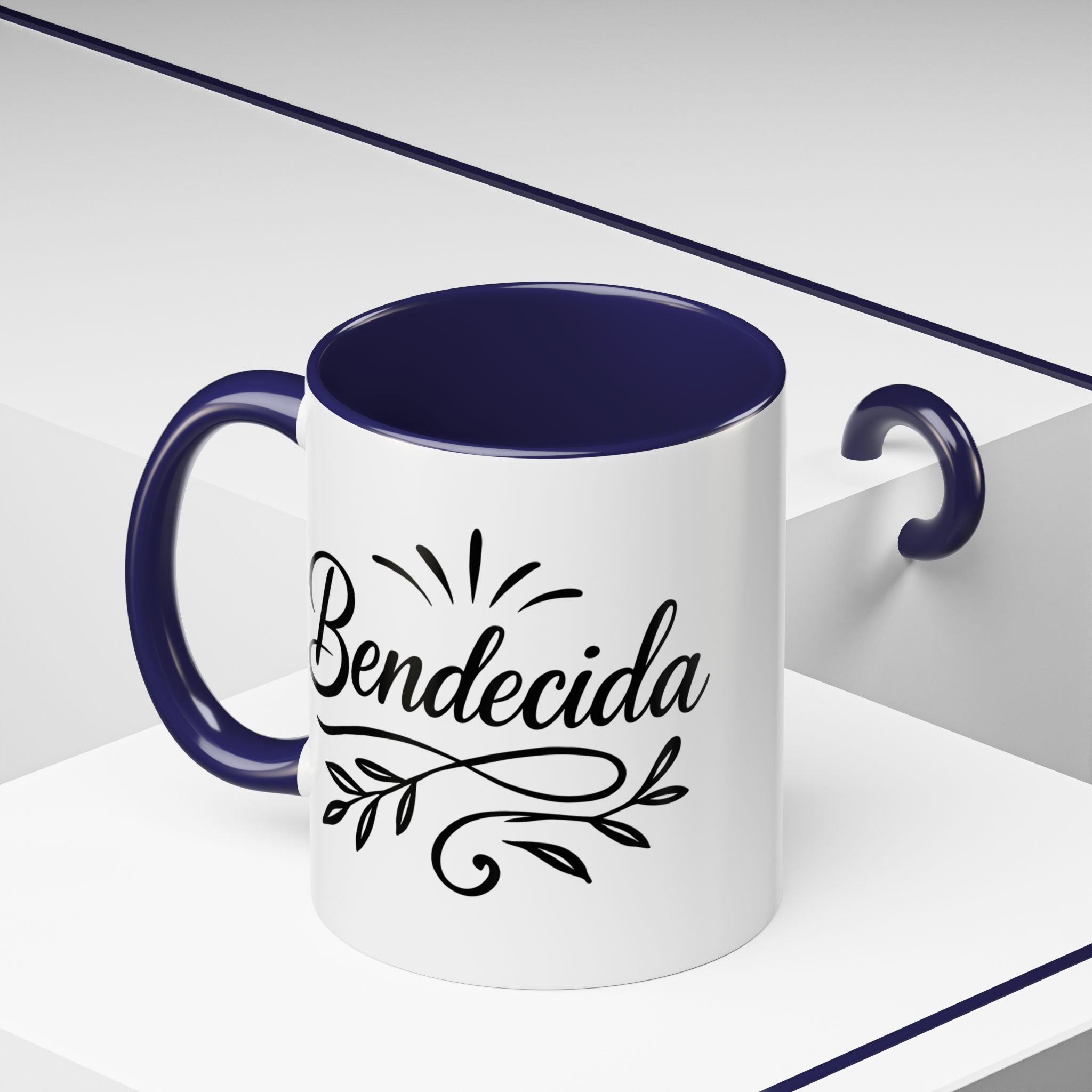 Bendecida | Accent Coffee Mug