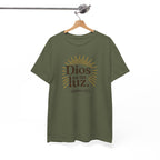 Dios es mi luz. — Salmos 27:1 | Unisex Cotton Tee