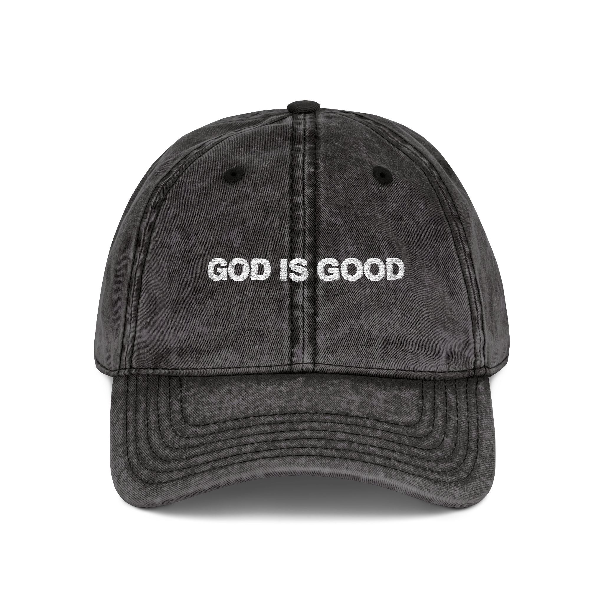 God is Good | Vintage Embroidered Hat