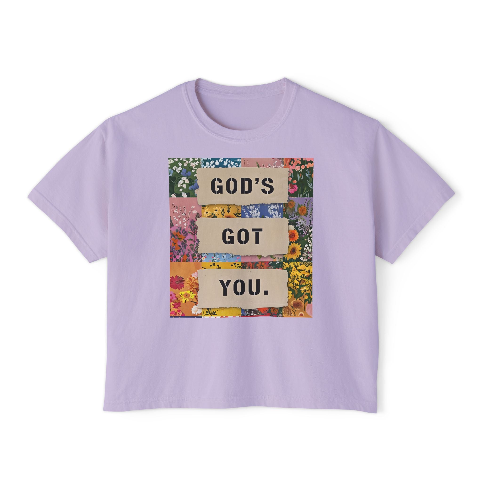 God's Got You | Women's Boxy Tee