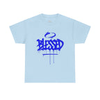 Blessed | Unisex Graffiti Style Heavy Cotton Tee