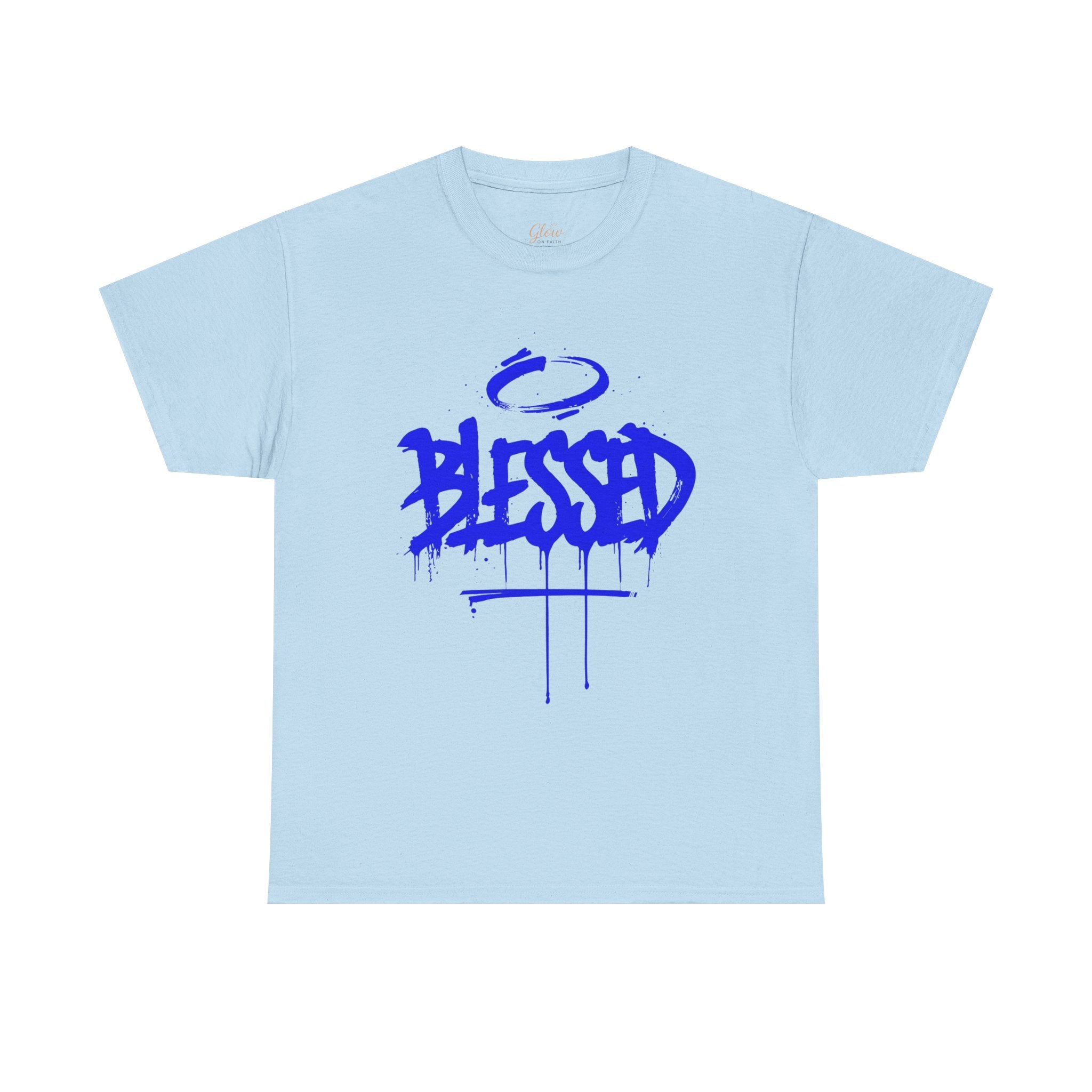 Blessed | Unisex Graffiti Style Heavy Cotton Tee