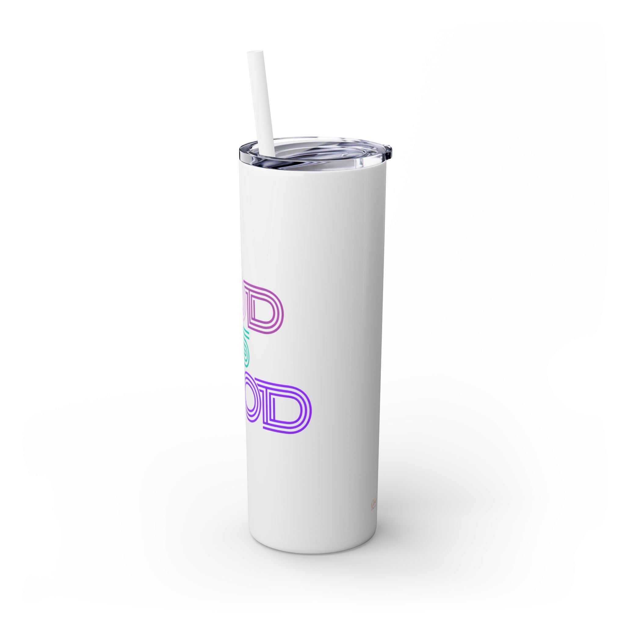 God is Good | Skinny Tumbler with Straw, 20oz