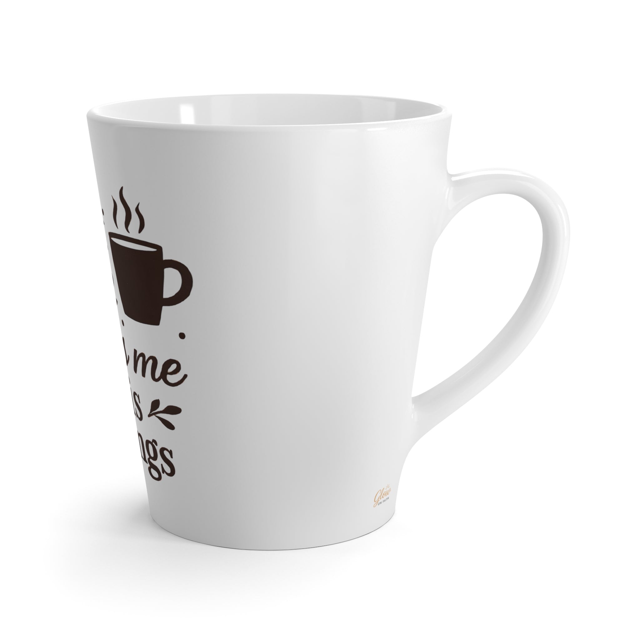 Every sip reminds me of His blessings. | Latte Mug