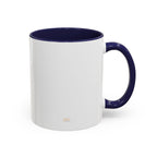 El amor de Dios nunca falla. — 1 Corintios 13:8 | Accent Coffee Mug