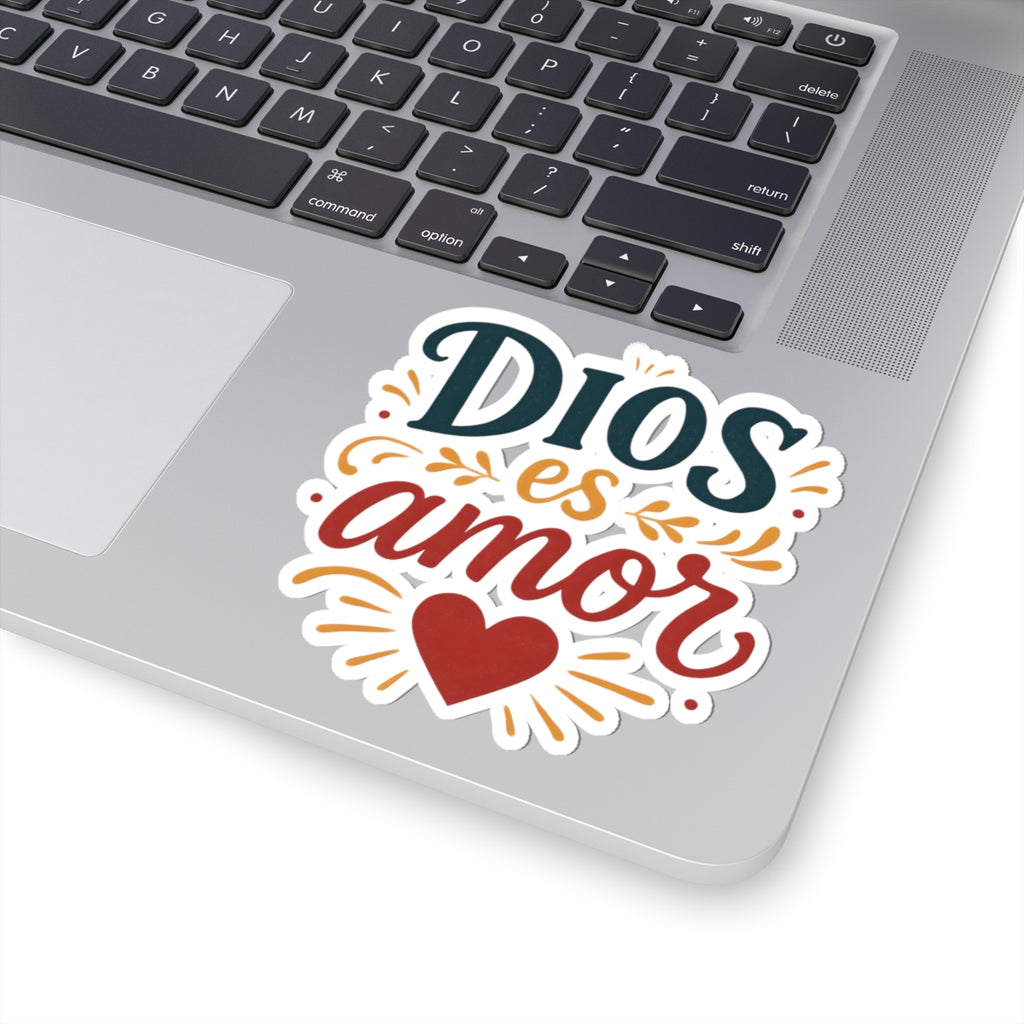Dios es amor | Kiss-Cut Stickers