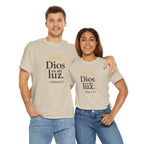 Dios es mi luz. — Salmos 27:1 | Unisex Cotton Tee