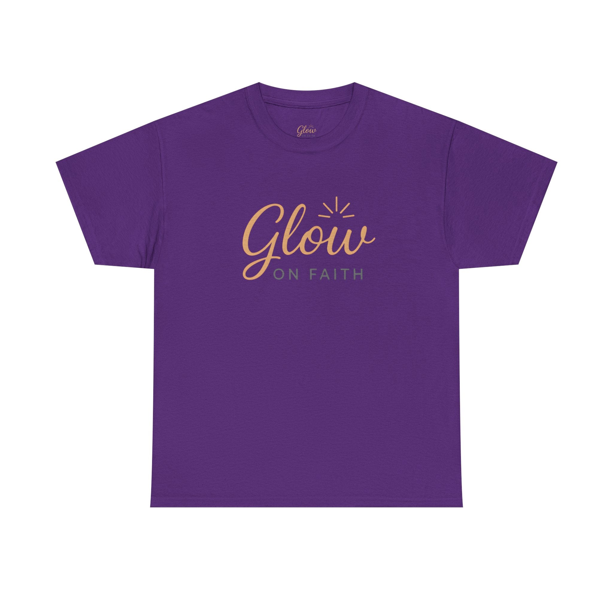 Glow on Faith | Unisex Heavy Cotton Tee