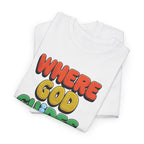 Where God Guides, He Provides | Unisex Cotton T-Shirt