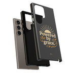 Powered by Grace | Phone Case