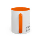Walking in His path, glowing from within. |Coffee Mug