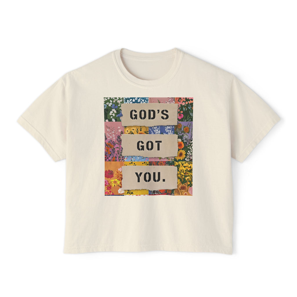 God's Got You | Women's Boxy Tee