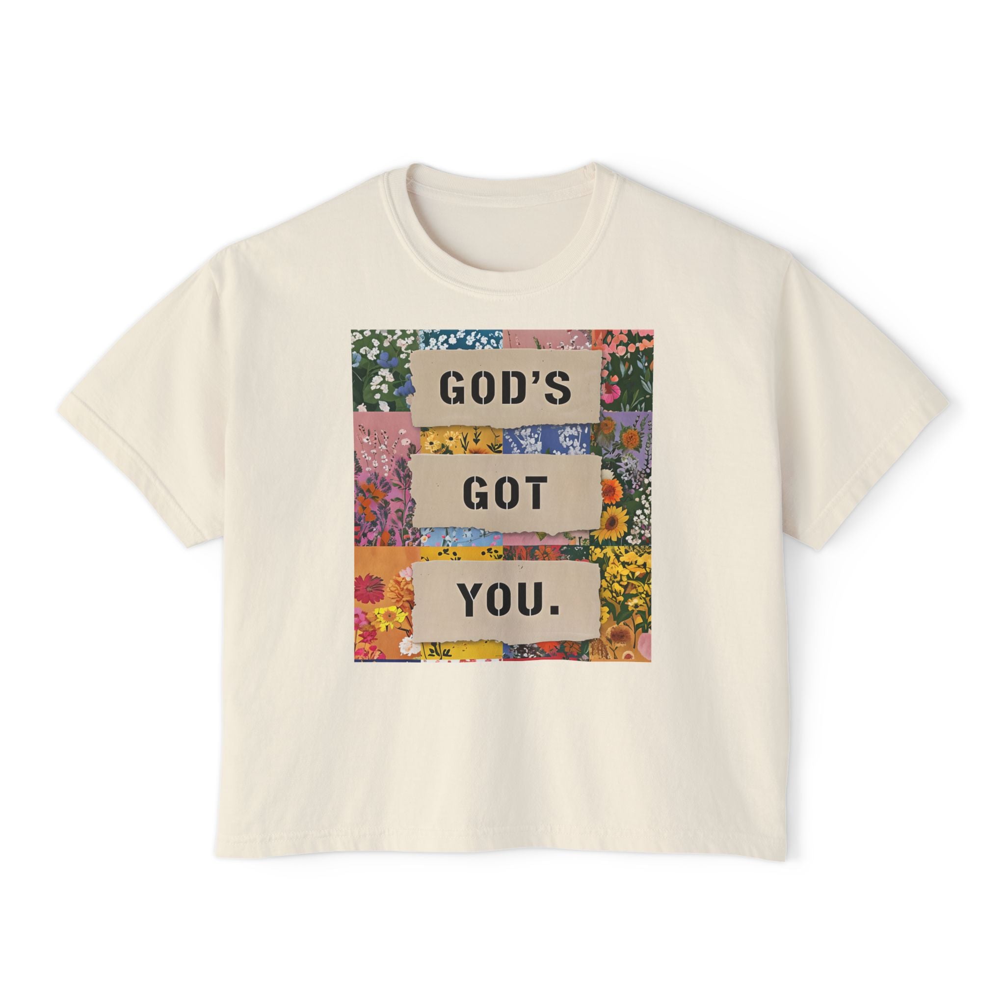 God's Got You | Women's Boxy Tee