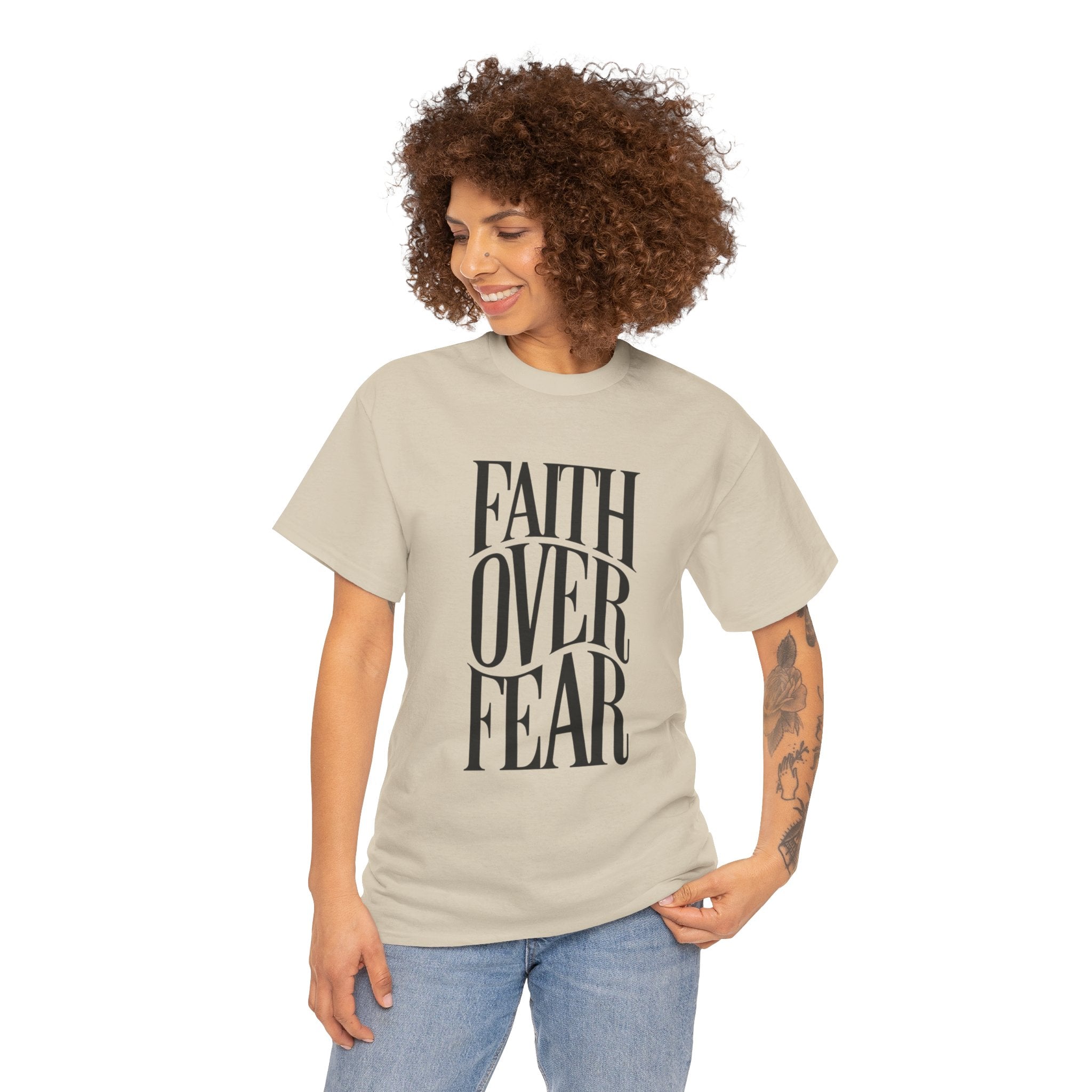 Faith Over Fear | Unisex Cotton Tee
