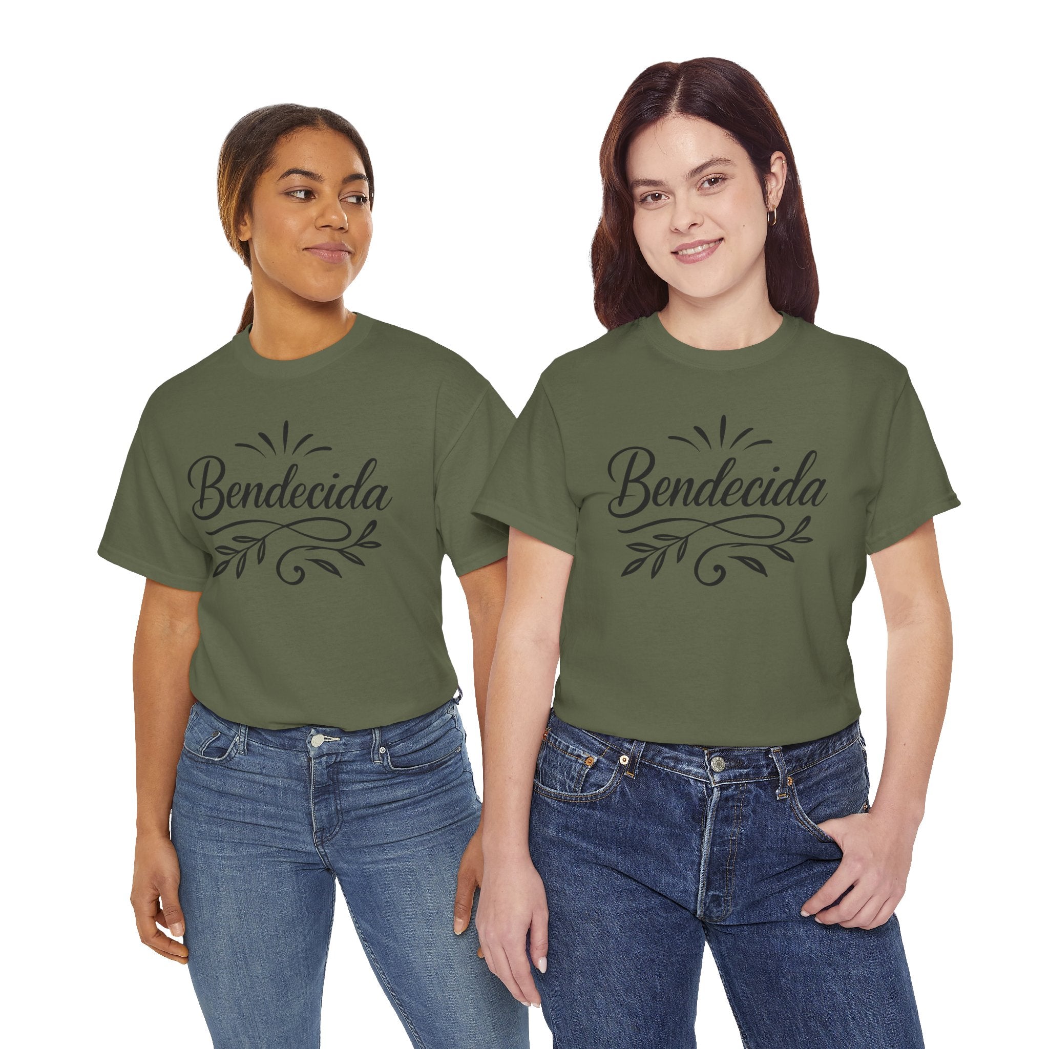 Bendecida (Blessed feminine) | Unisex Heavy Cotton Tee