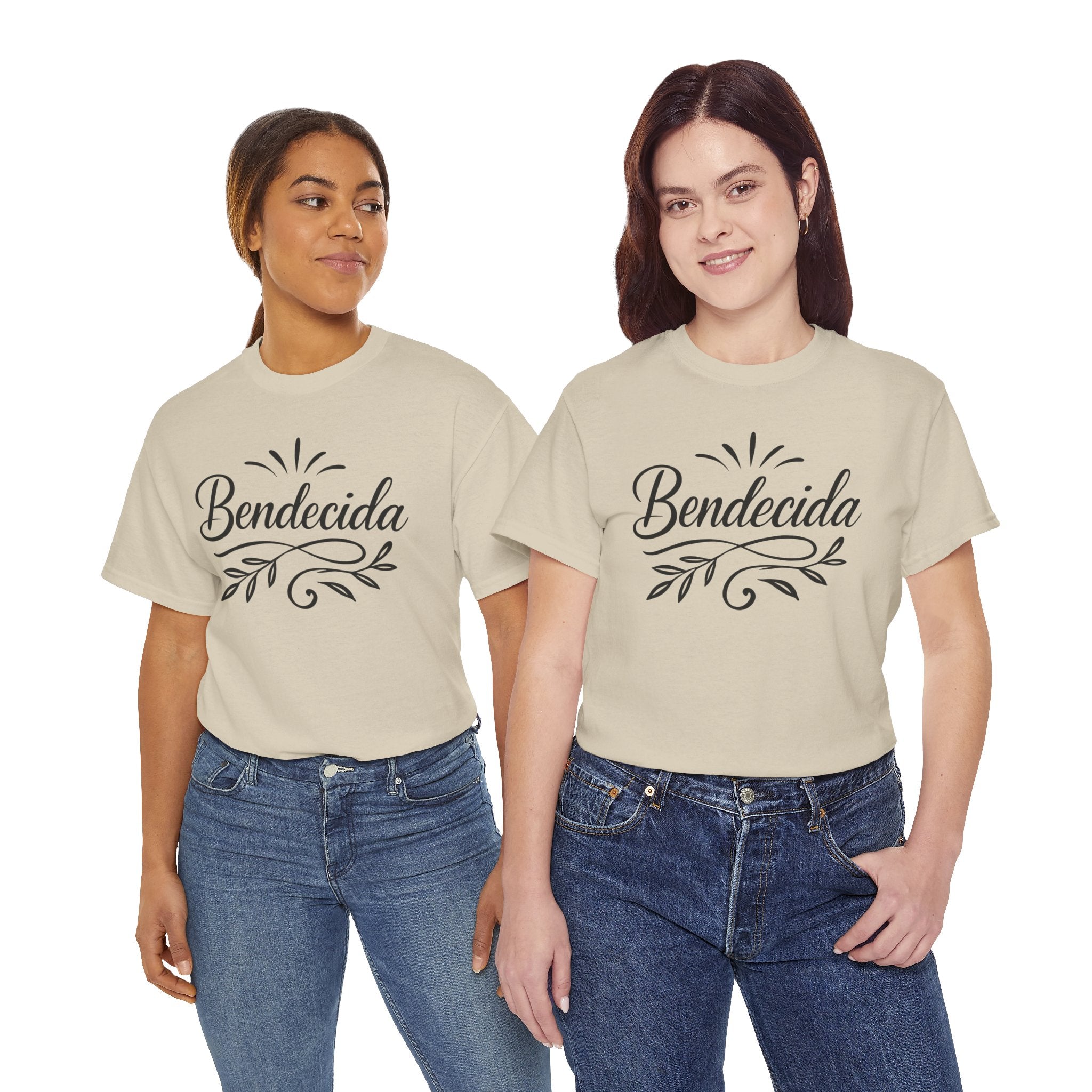 Bendecida (Blessed feminine) | Unisex Heavy Cotton Tee