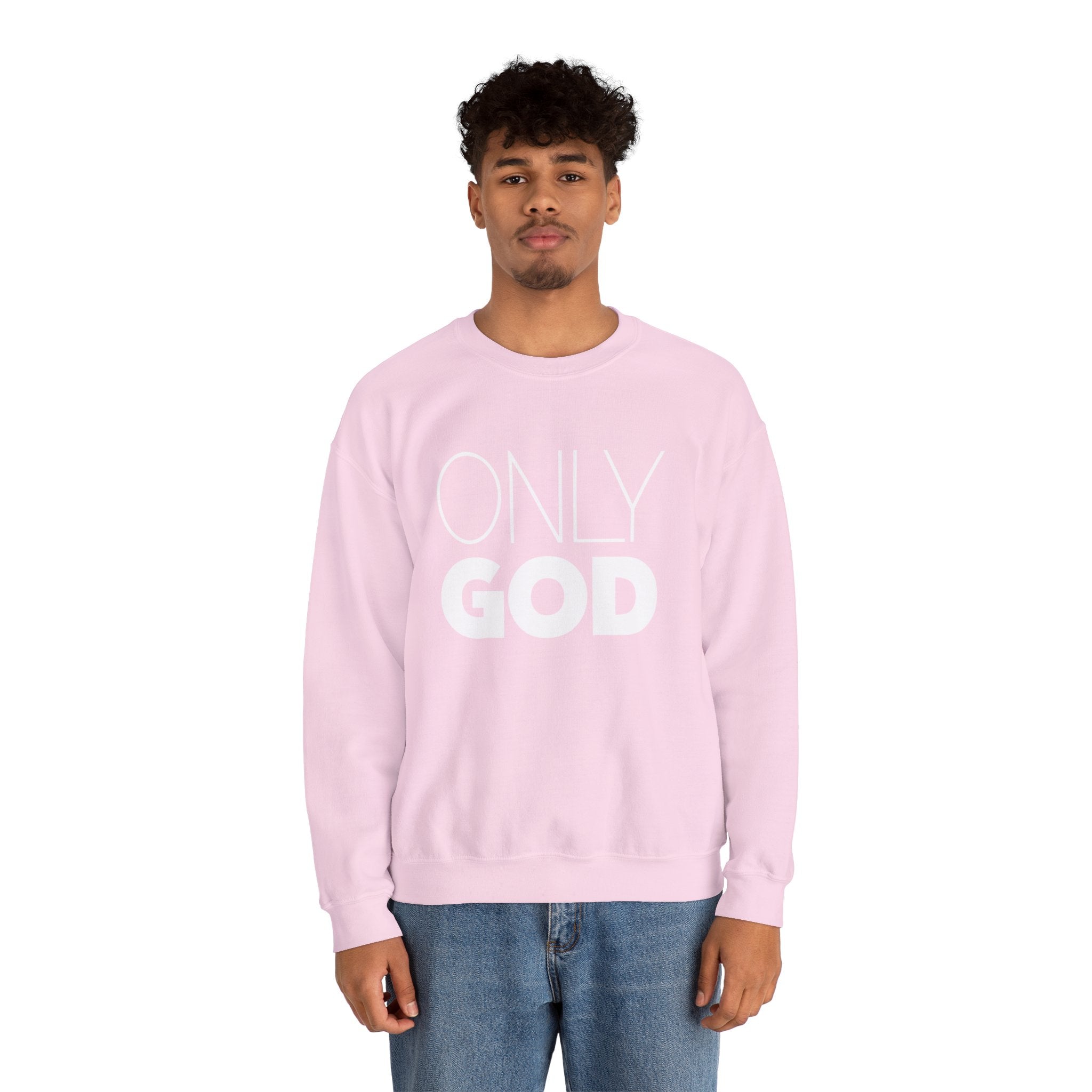 Only God | Unisex Heavy Blend™ Crewneck Sweatshirt