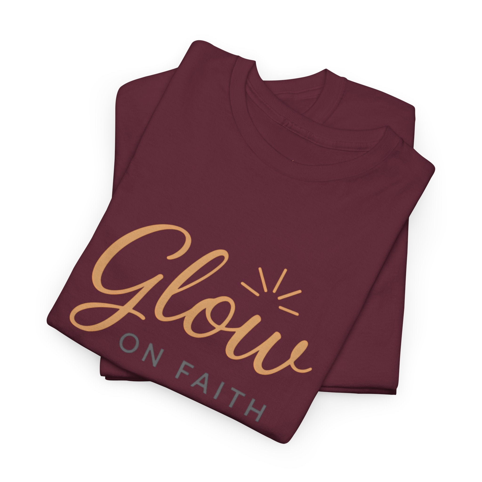 Glow on Faith | Unisex Heavy Cotton Tee