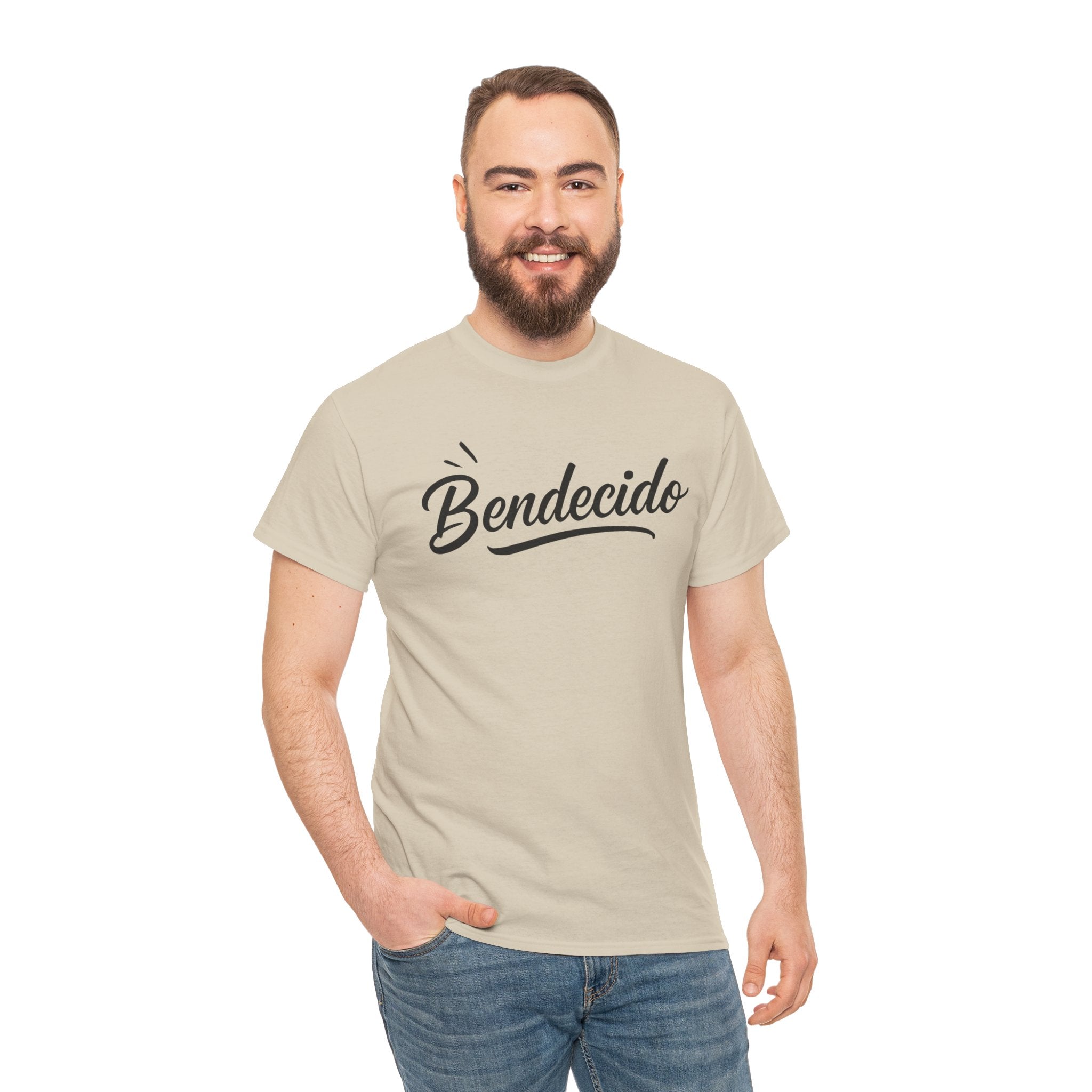 Bendecido (Blessed masculine) | Unisex Heavy Cotton Tee