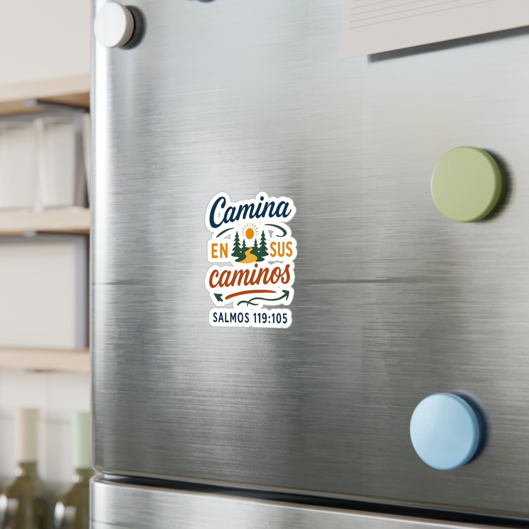 Camina en sus caminos | Kiss-Cut Sticker