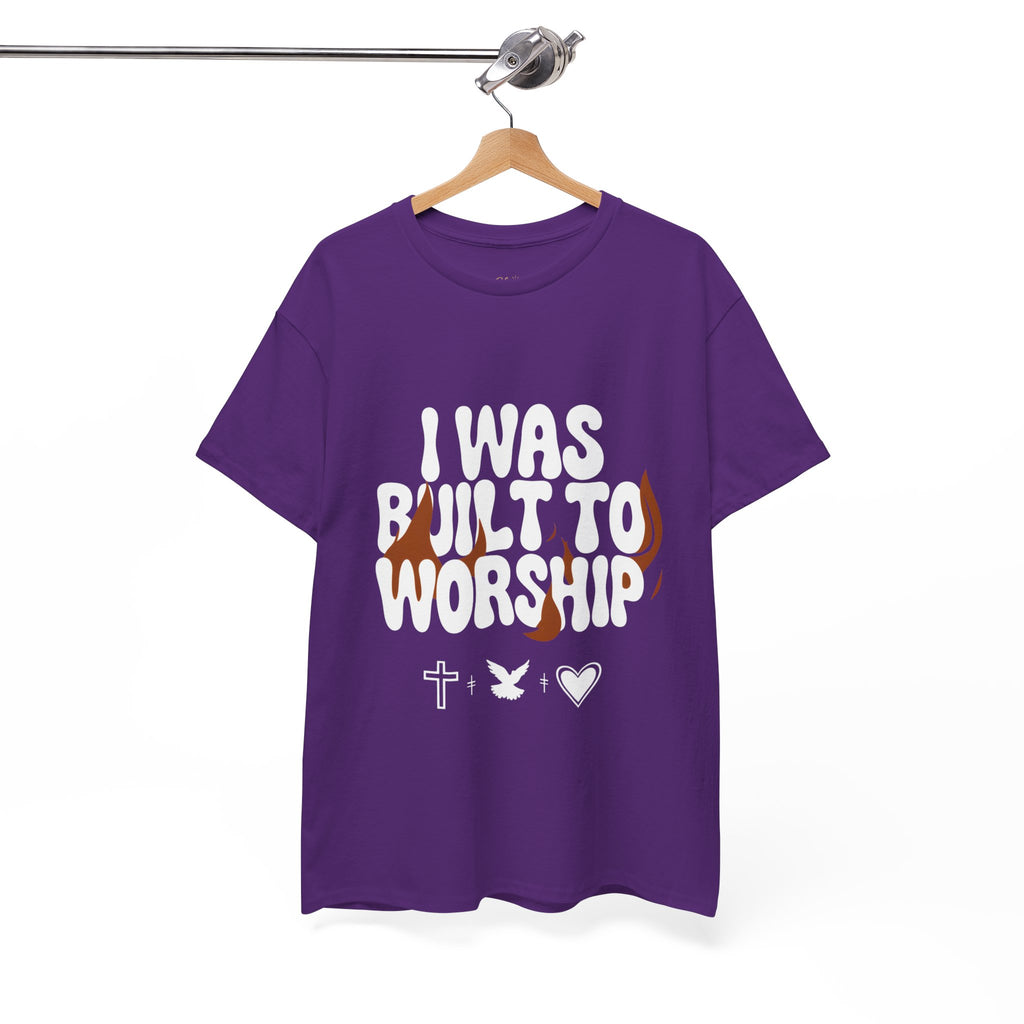 I was built to worship | Unisex Heavy Cotton Tee