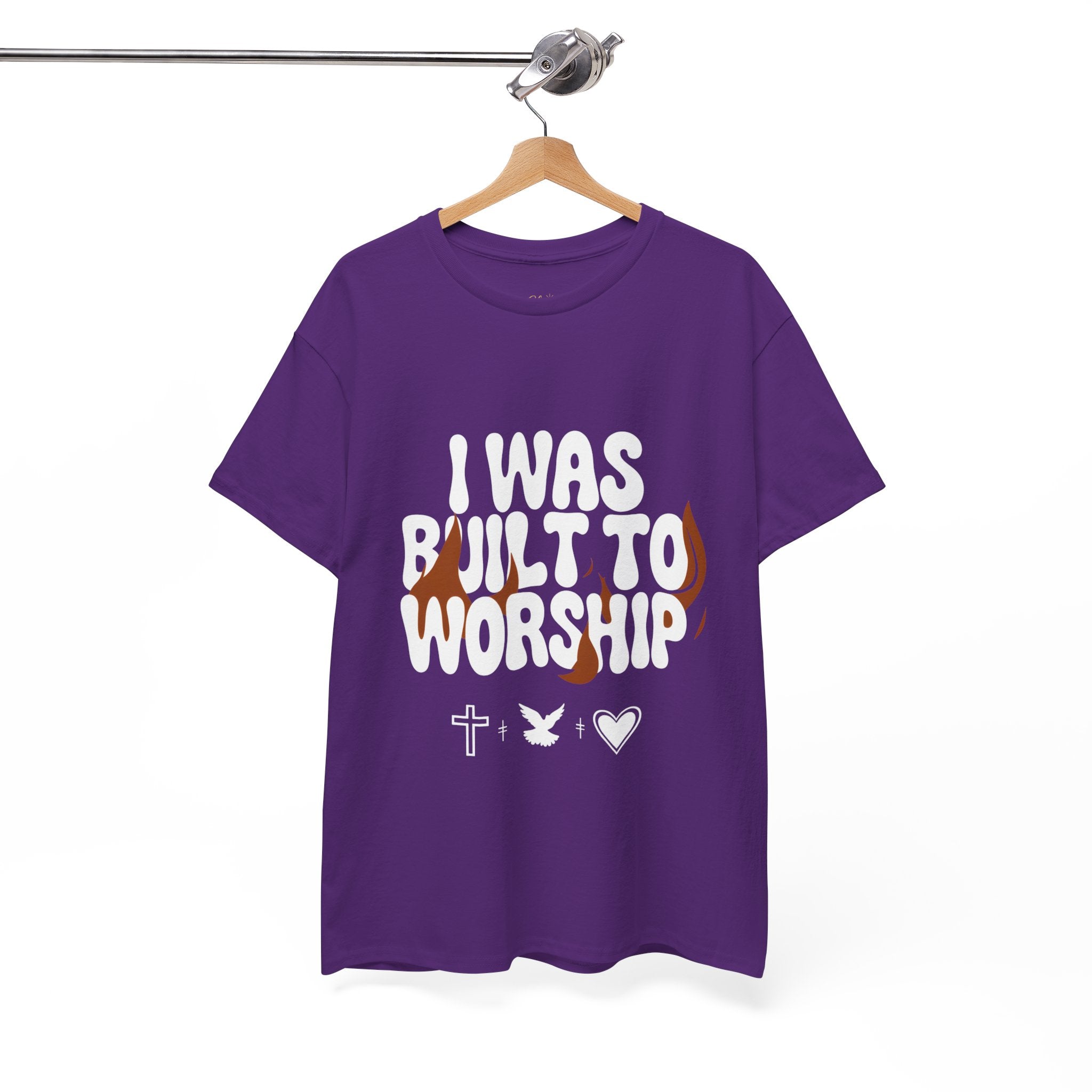I was built to worship | Unisex Heavy Cotton Tee