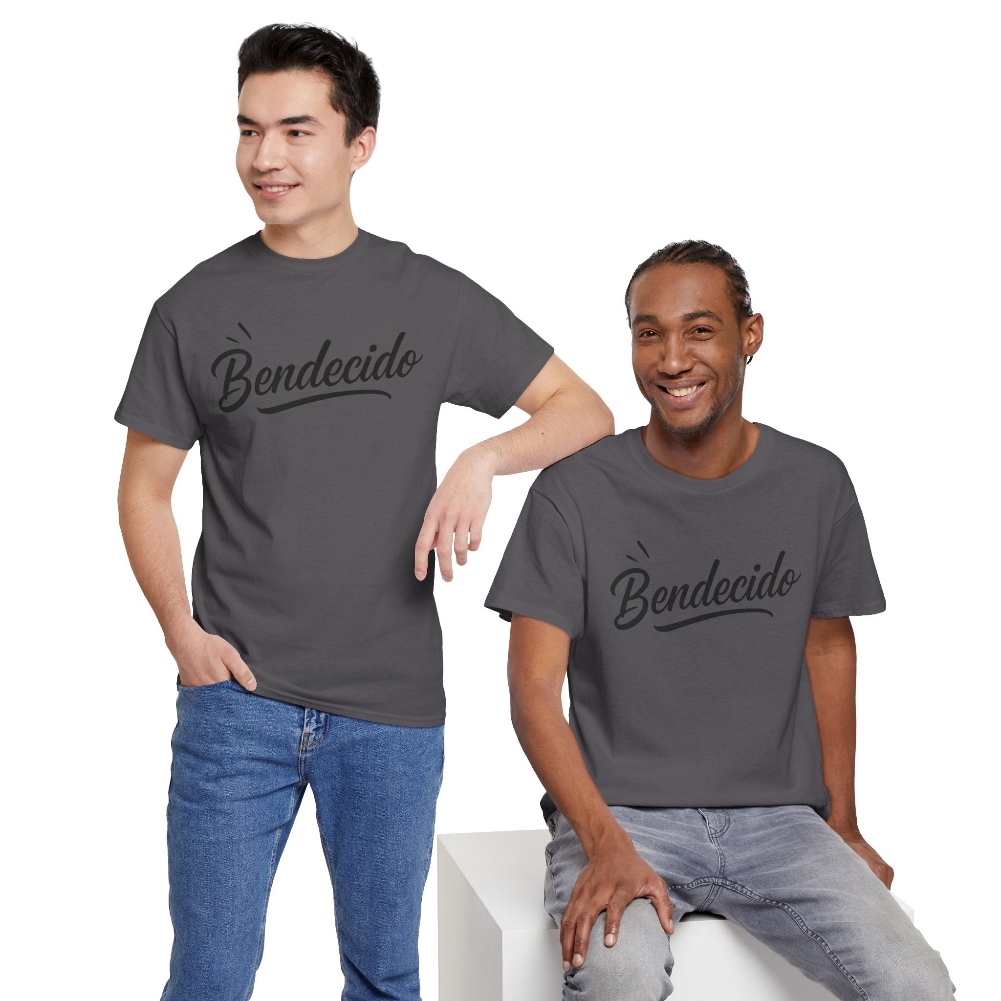 Bendecido (Blessed masculine) | Unisex Heavy Cotton Tee