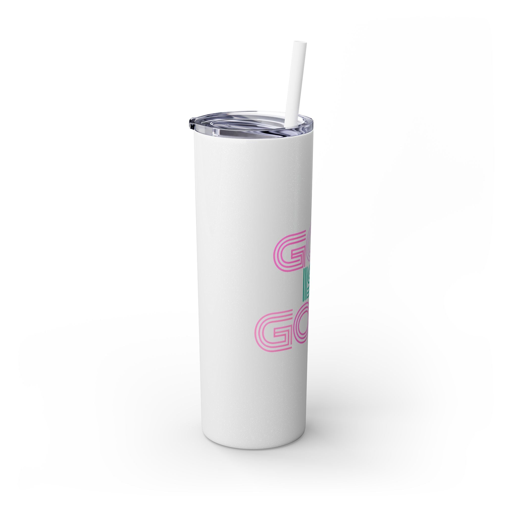 God is Good | Skinny Tumbler with Straw, 20oz