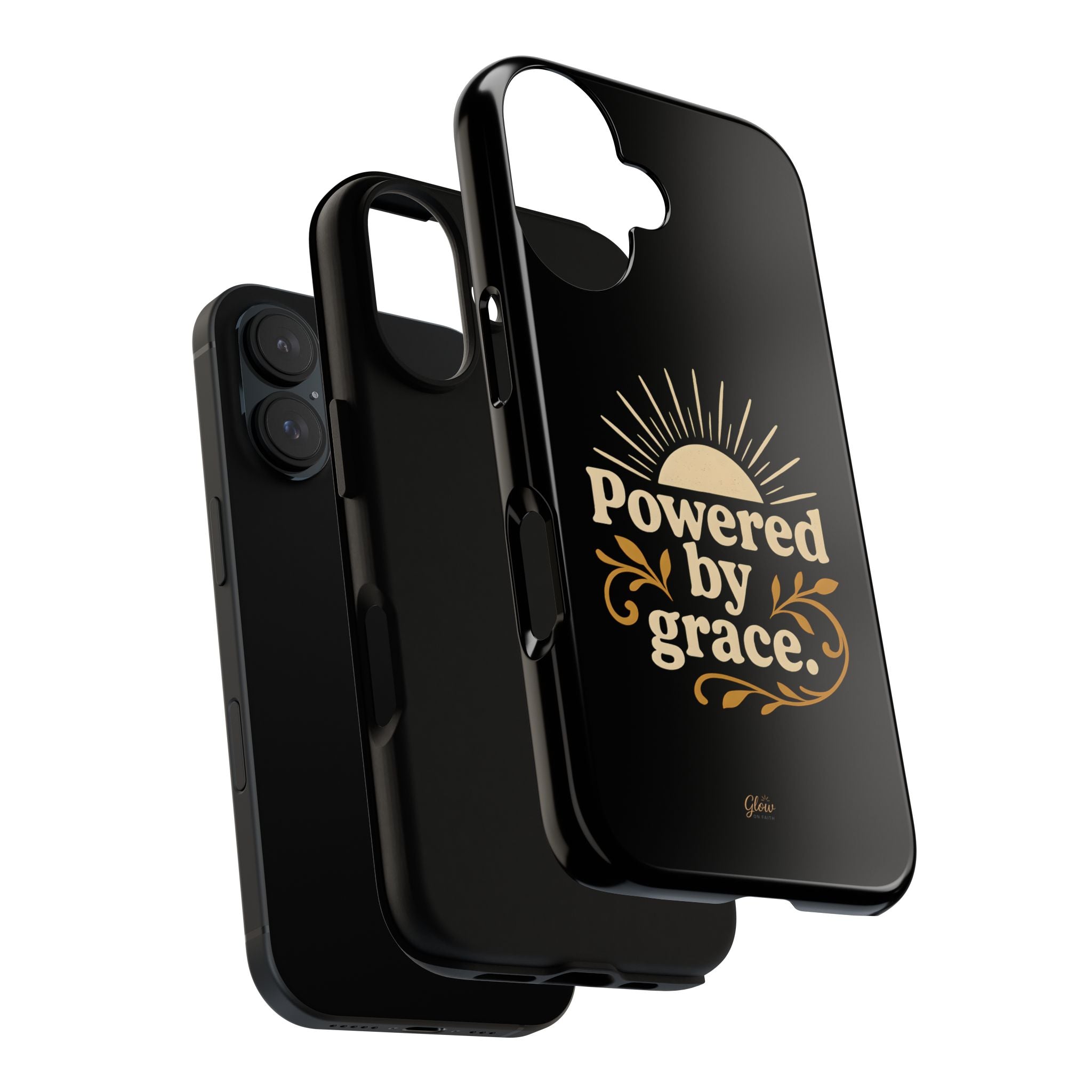 Powered by Grace | Phone Case