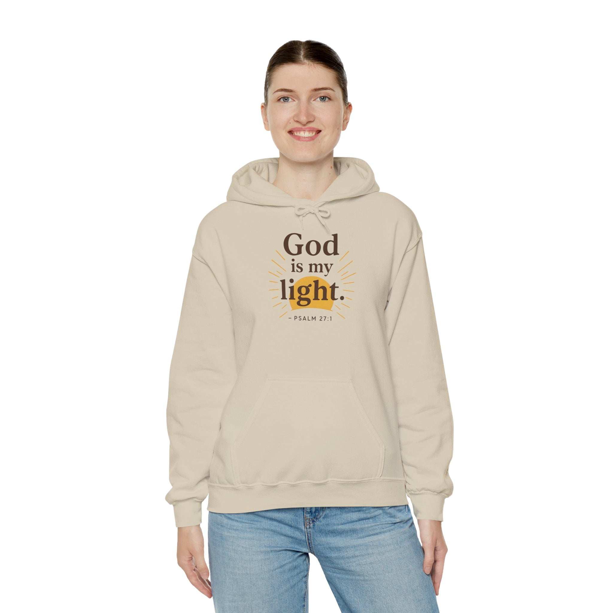 God is My Light | Unisex Hooded Sweatshirt