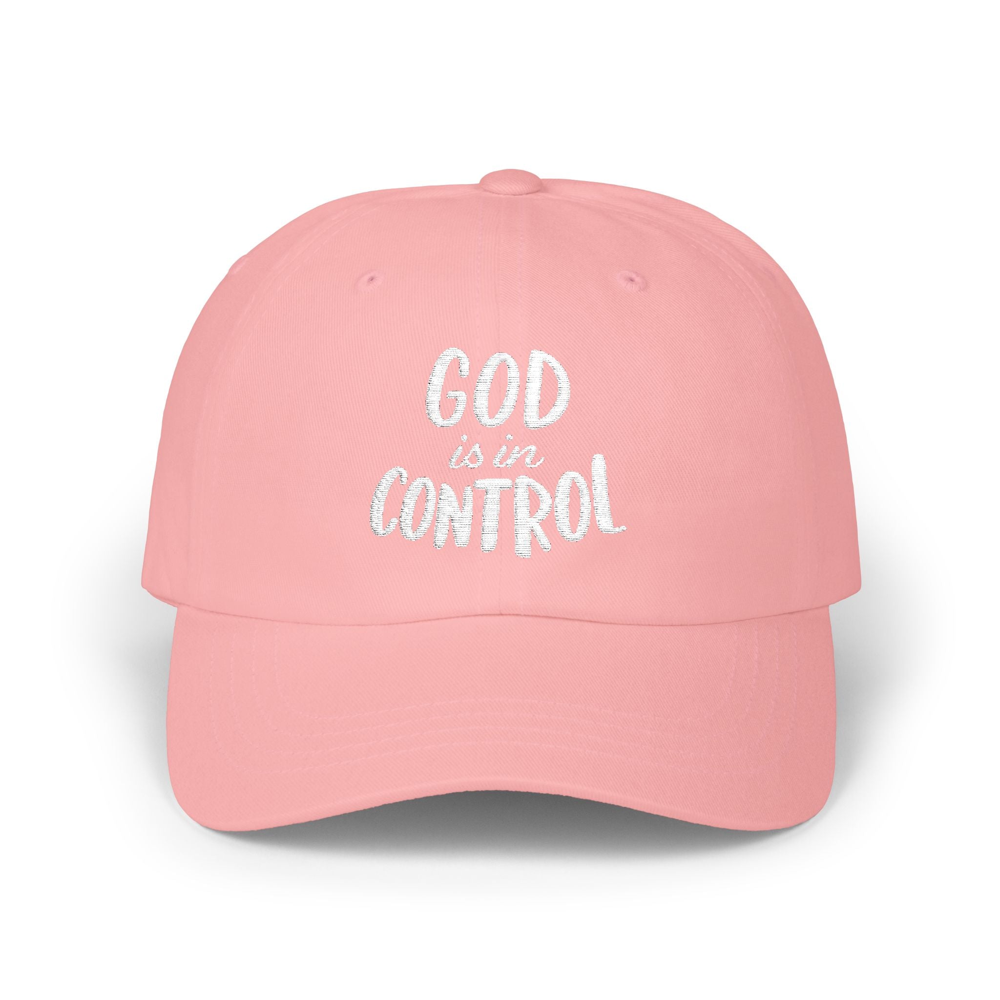 God Is In Control | Classic Dad Cap