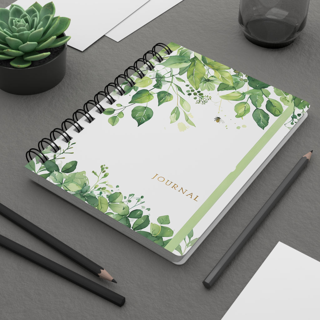 Nature-Inspired Spiral Journal