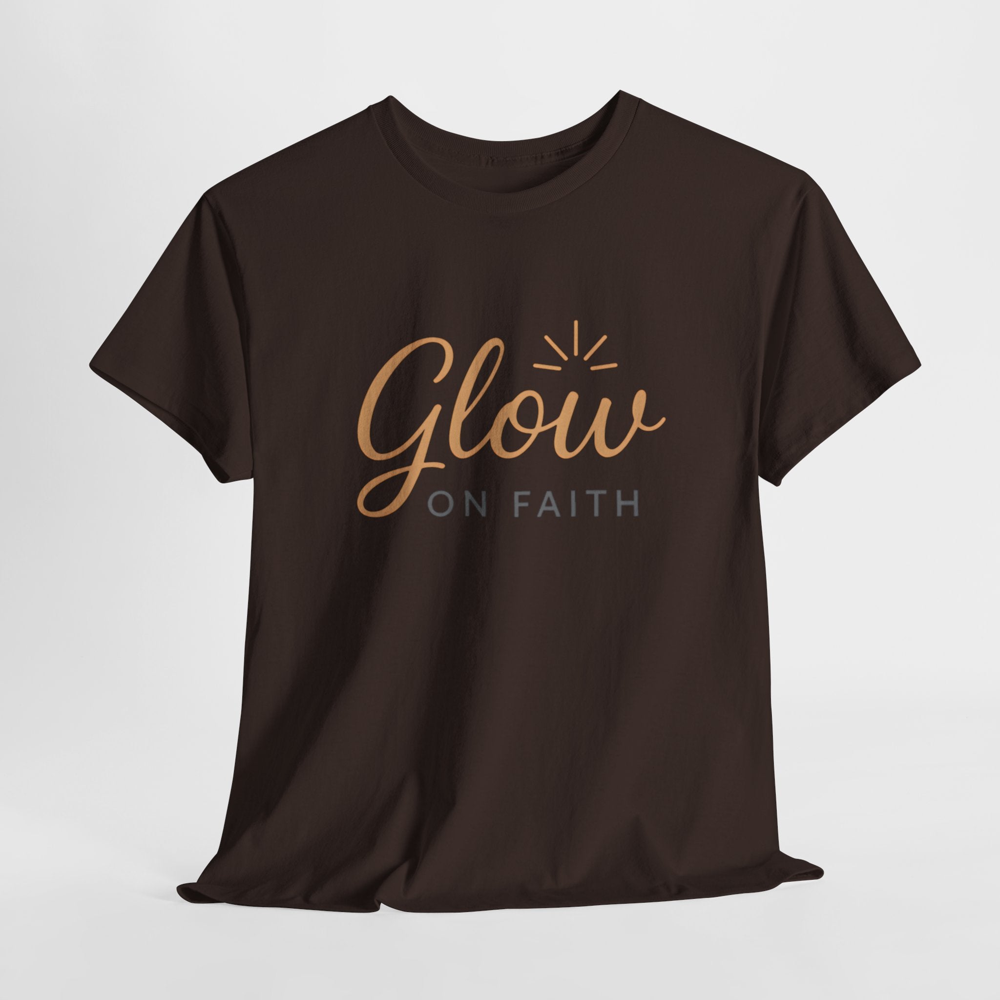 Glow on Faith | Unisex Heavy Cotton Tee