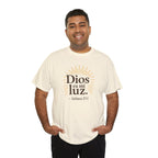 Dios es mi luz. — Salmos 27:1 | Unisex Cotton Tee