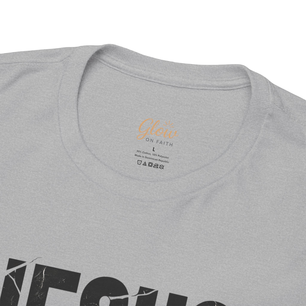 Jesus Never Fails | Unisex Heavy Cotton Tee