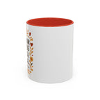 El amor de Dios nunca falla. — 1 Corintios 13:8 | Accent Coffee Mug