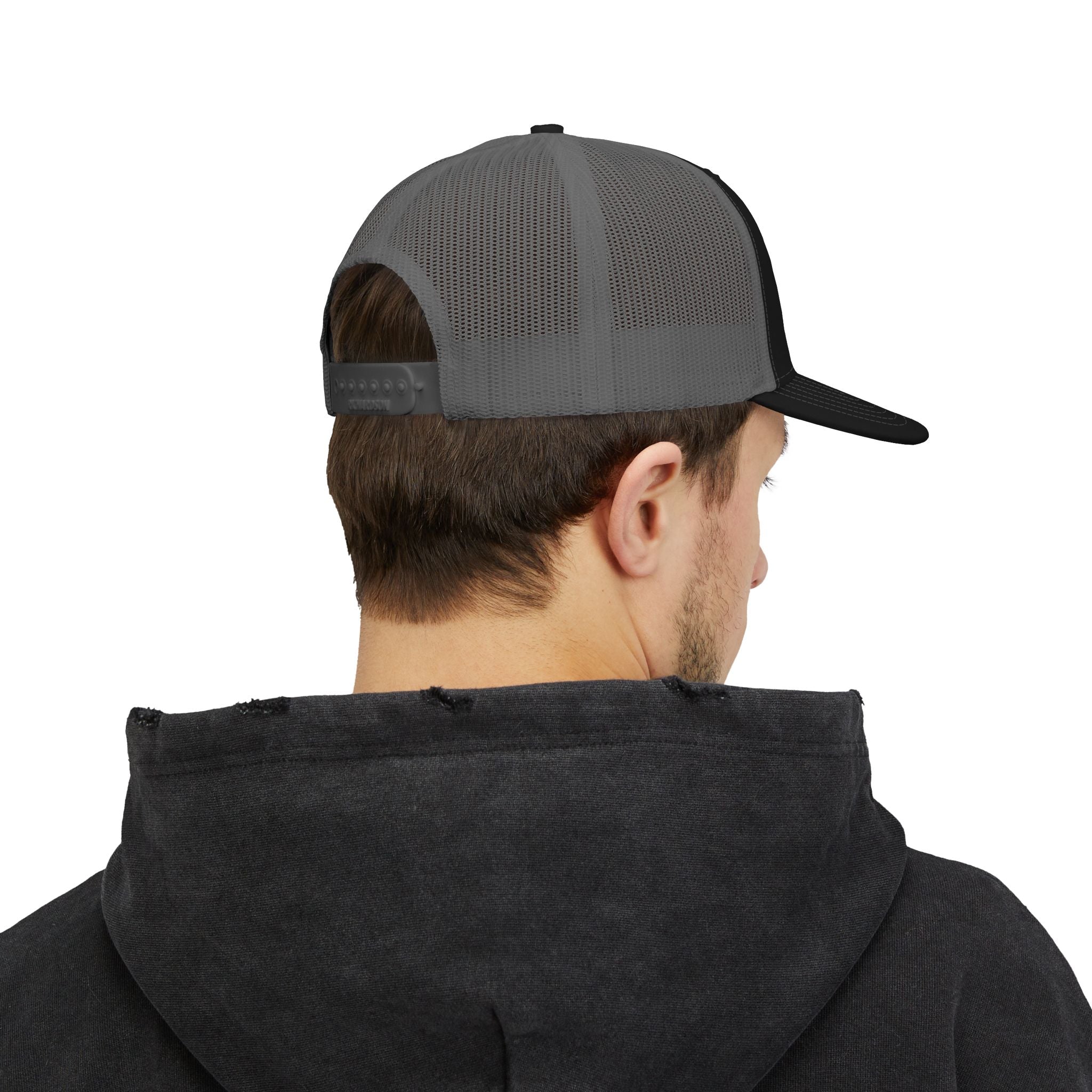Con Dios | Embroidered Snapback Trucker Cap
