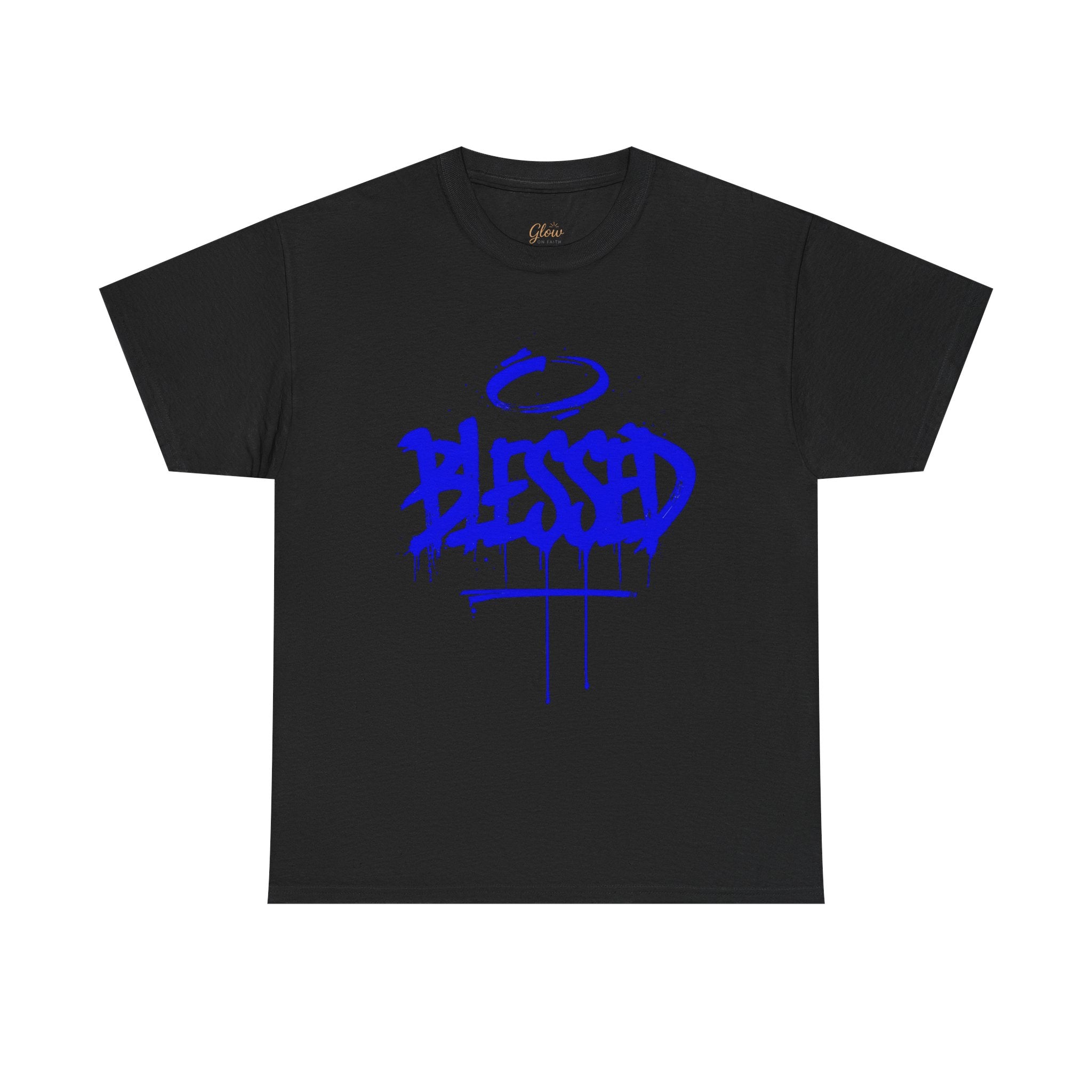 Blessed | Unisex Graffiti Style Heavy Cotton Tee