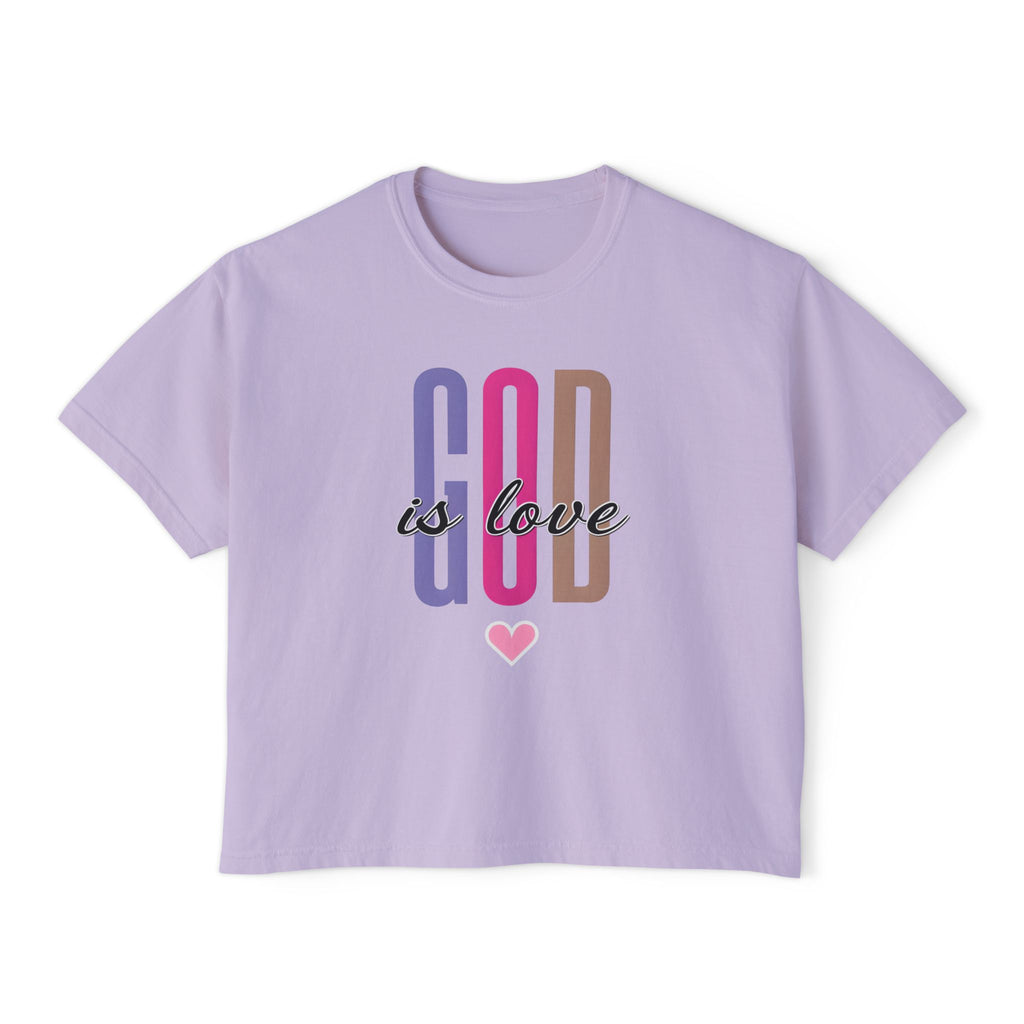 God is Love Women's Boxy Tee