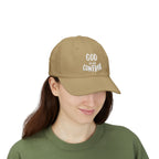 God Is In Control | Classic Dad Cap